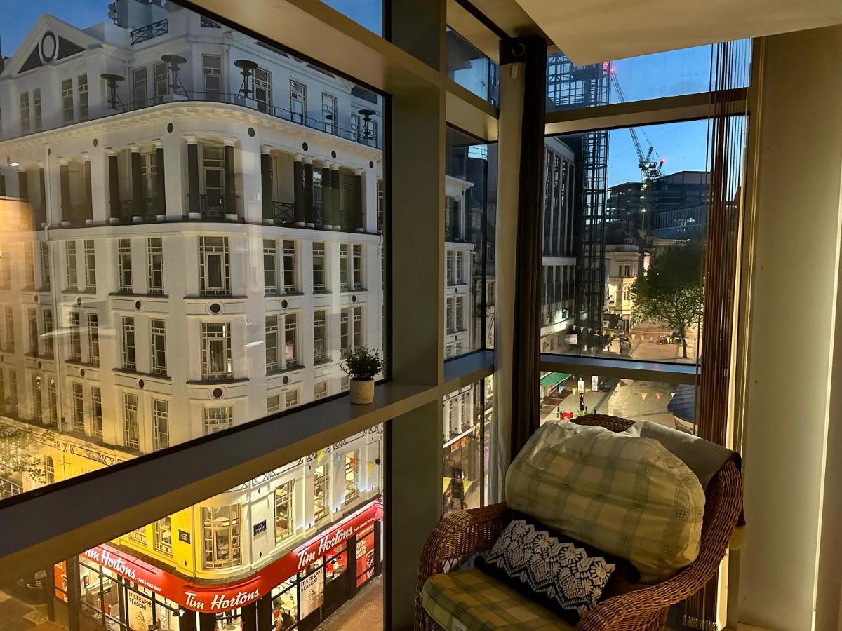 Birmingham Prime Location Stunning Apartment Floor-To-Ceiling Windows 외부 사진